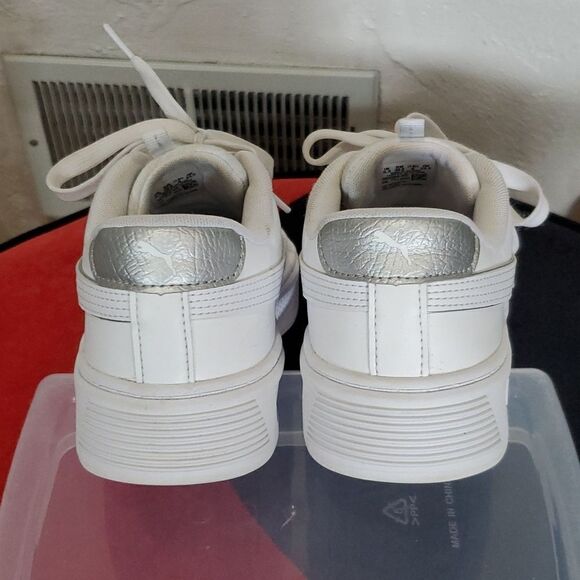 Puma Women's Smash Platform V3 Pop-Up White Size 8 - Picture 10 of 15
